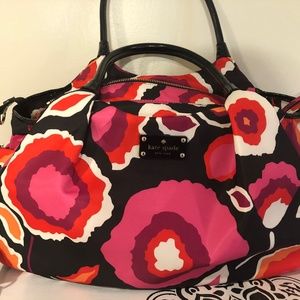 Kate Spade Stevie Bag Floral NWOT Giza print